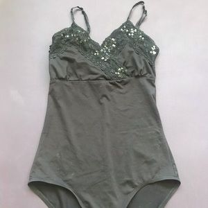 Natalie Dancewear Black Leotard- Size S